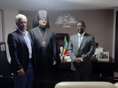 DECR representative on a visit to Eastern African countries