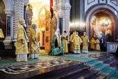 His Holiness Patriarch Kirill calls on the faithful to pray for peace and unity of the Church