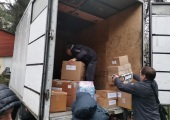 Сочинская епархия направила гуманитарную помощь беженцам из Донбасса
