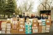 Клирик Ростовской епархии принял участие в доставке гуманитарной помощи в рамках православной гуманитарной миссии «Беженцам Донбасса»