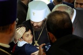 Ο μητροπολίτης Βολοκολάμσκ Ιλαρίωνας μίλησε για την εκκλησιαστική πρωτοβουλία αποκατάστασης παιδιών από τη Συρία, θυμάτων του πολέμου