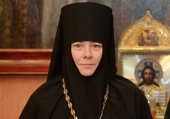 Патриаршее поздравление настоятельнице Пюхтицкого монастыря игумении Филарете (Калачевой) с 20-летием монашеского пострига