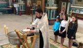 В Нижегородской епархии совершили крещение детей из Донбасса