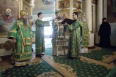 Управляющий делами Московской Патриархии возглавил в Даниловом ставропигиальном монастыре празднование дня памяти основателя обители