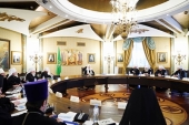 His Holiness Patriarch Kirill chairing a meeting of the Supreme Church Council