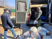 14 тонн продуктов Церковь передала жителям Херсонской области