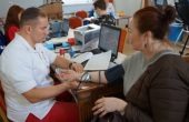 В московской больнице святителя Алексия прошла донорская акция по сдаче крови