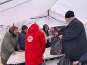 Приходы храмов Гомельской епархии ежедневно собирают более 150 продуктовых наборов для украинских граждан, проживающих в приграничной зоне