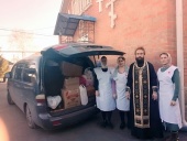 В Шахтинской епархии беженцам раздали более 50 тонн гуманитарной помощи. Информационная сводка о помощи беженцам (от 5 апреля 2022 года)