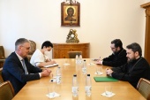 Председатель Отдела внешних церковных связей встретился с послом Евросоюза в Москве
