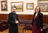 Митрополит Волоколамский Иларион встретился с послом Великобритании
