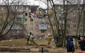 Духовенство Подольской епархии оказывает поддержку пострадавшим в результате взрыва бытового газа в жилом доме в Ступино Московской области