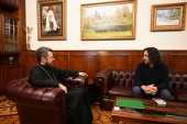 Председатель ОВЦС встретился с руководителем московского отделения Центра «Гуманитарный диалог»