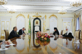 His Holiness Patriarch Kirill of Moscow and All Russia meets with Iranian Ambassador to Russia