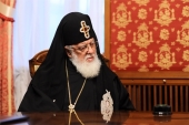 Поздравление Святейшего Патриарха Кирилла Предстоятелю Грузинской Православной Церкви с годовщиной монашеского пострига