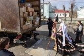Епархии передают гуманитарную помощь в Донецк и беженцам в приграничные области России. Информационная сводка о помощи беженцам (от 16 апреля 2022 года)