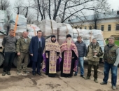 Приходы и монастыри Калужской епархии собрали более 12 тонн гуманитарной помощи для беженцев и пострадавших мирных жителей Донбасса