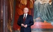 Привітання Президента В.В. Путіна громадянам Росії зі святом Великодня