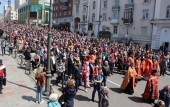 В праздник Святой Пасхи во Владивостоке прошел самый масштабный на Дальнем Востоке крестный ход
