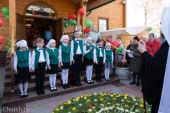 В день памяти блаженной Матроны Московской Патриарший экзарх всея Беларуси возглавил престольный праздник в храме городе Солигорска