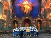 Молодежный концерт фестиваля «Свет Христов» прошел в Главном храме Вооруженных сил РФ