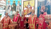 Патриарший экзарх всея Беларуси возглавил торжественное богослужение по случаю 30-летия возрождения Туровской епархии