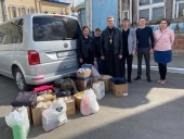 Волонтеры Костанайской епархии передали собранные средства пострадавшим от пожара