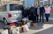 Волонтеры Костанайской епархии Казахстанского митрополичьего округа передали гуманитарную помощь пострадавшим от пожара в Костанае