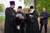 Святейший Патриарх Кирилл посетил Богородице-Смоленский Новодевичий монастырь г. Москвы