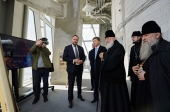 Святейший Патриарх Кирилл посетил «Лахта Центр» в Санкт-Петербурге