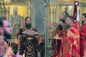 Митрополит Корсунский Антоний возглавил престольные торжества на подворье Православной Церкви Чешских земель и Словакии в Москве