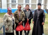 В Иоанно-Предтеченском монастыре Луганской епархии приняли на проживание беженцев из Донбасса. Информационная сводка о помощи беженцам (от 23 мая 2022 года)
