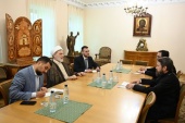 Митрополит Волоколамський Іларіон зустрівся з головою Вищої ісламської ради Іраку
