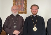 Состоялась встреча епископа Аргентинского Леонида с кардиналом Селестином Аосом Брако