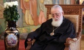 Вітання Католикоса-Патріарха всієї Грузії Ілії II Святішому Патріархові Кирилу з днем тезоіменитства