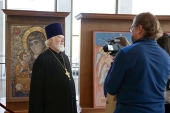 В Кремлевском дворце открылась юбилейная выставка факультета церковных художеств Свято-Тихоновского университета
