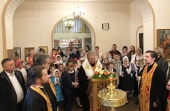 Епископ Выборгский Игнатий напутствовал первых выпускников начальных классов епархиальной гимназии «Логос»