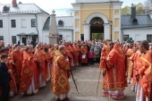 В Коневском монастыре прошли торжества по случаю праздника обретения мощей преподобного Арсения Коневского