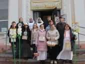В Сарове прошла акция «Белый цветок» в помощь жителям Донбасса