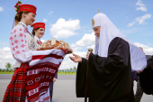 Патриарший визит в Республику Беларусь. Прибытие в Минск