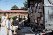 Климентовский Инкерманский монастырь в Крыму передал 20 тонн гуманитарной помощи в соседние епархии. Информационная сводка о помощи беженцам (от 5 июня 2022 года)