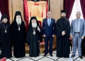 Состоялась встреча Предстоятеля Иерусалимской Православной Церкви с послом России в Израиле