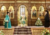 Патриарх Иерусалимский Феофил возглавил торжества по случаю 175-летия Русской духовной миссии в Иерусалиме