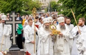 В Екатеринбургскую епархию доставлен ковчег с частицей мощей преподобного Сергия Радонежского