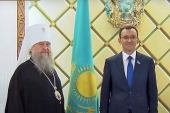 Глава Казахстанского митрополичьего округа и председатель Сената Парламента Республики Казахстан обсудили вопросы подготовки к Съезду лидеров мировых и традиционных религий