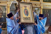 В Буденновске состоялось прославление Свято-Крестовской иконы Божией Матери
