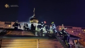Произошел пожар во Владимирском храме города Львова