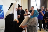 Святіший Патріарх Кирил відвідав арт-маєток «Нові береги»