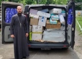 Луганская епархия передала гуманитарную помощь в Новую Астрахань и Первомайск. Информационная сводка о помощи беженцам (от 22 июня 2022 года)