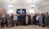 В Общецерковной аспирантуре проходит семинар «Правовое обеспечение деятельности епархий Русской Православной Церкви»